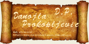 Danojla Prokopljević vizit kartica